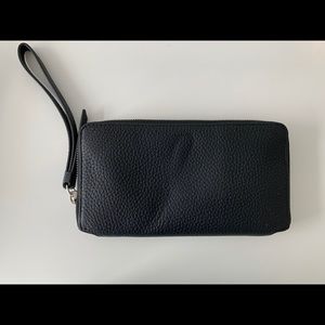 All Saints Wallet Wristlet with Phone Compartment